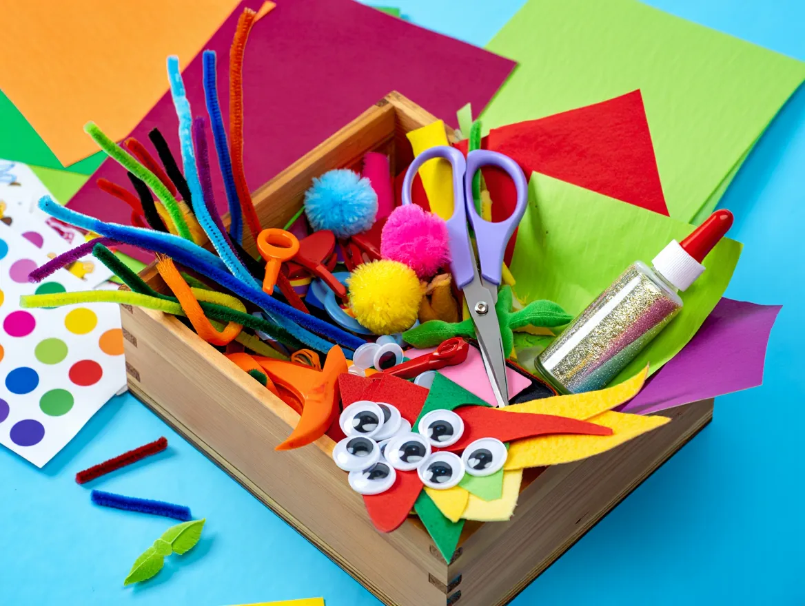Hantverkslåda Set - DIY material